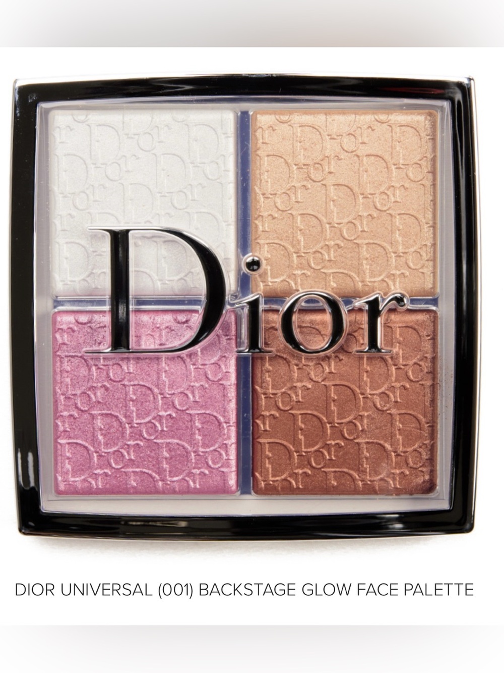 BNIB Dior Backstage Glow Face Palette 001 Universal - ORIGINAL 2018 FORMULA